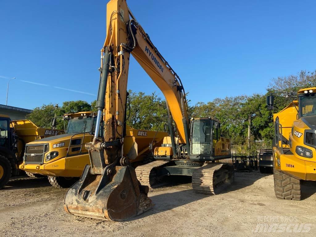 Hyundai HX330L Escavatori cingolati