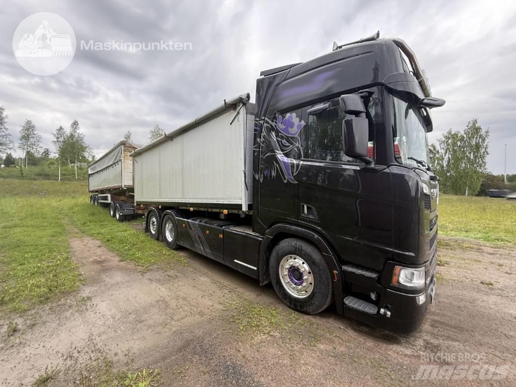 Scania R 730 EKIPAGE Camion ribaltabili