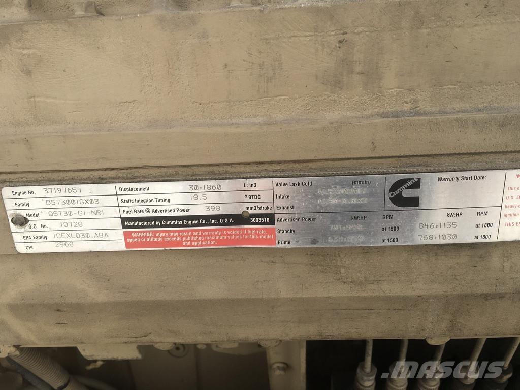 Cummins QST30 USED Costruzioni - Altro