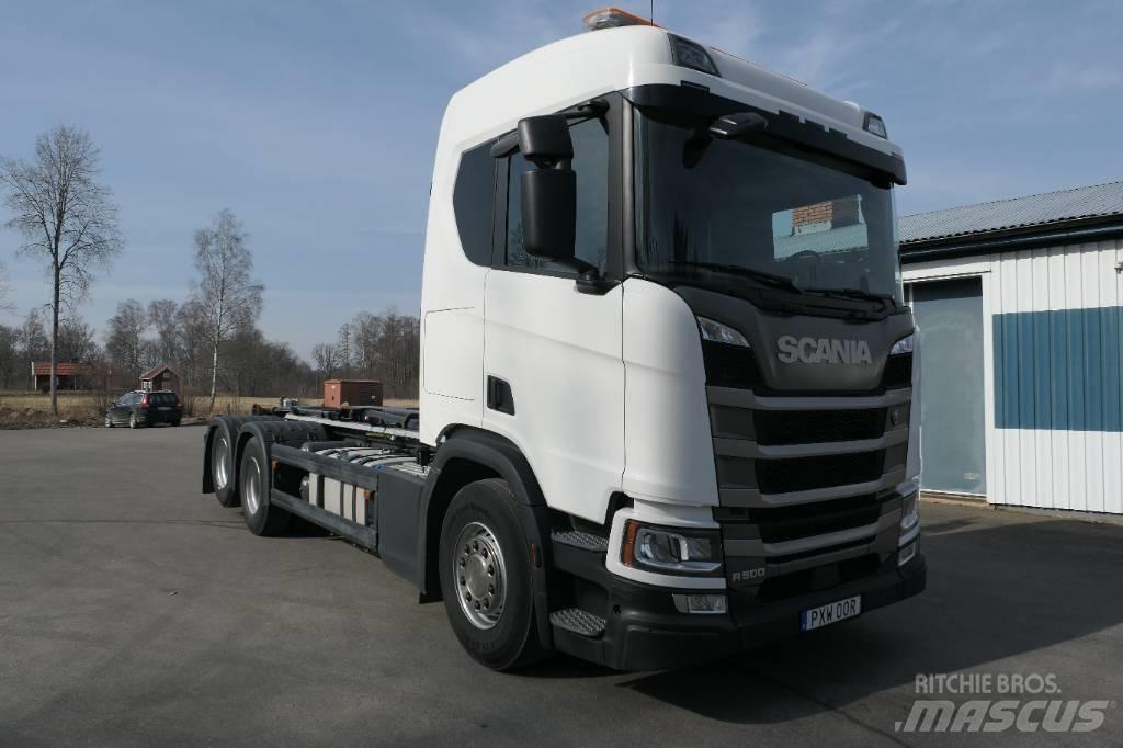 Scania R500 B6x2nb Camion con gancio di sollevamento