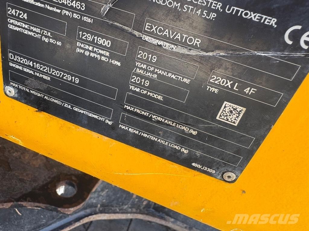 JCB 220X Escavatori cingolati