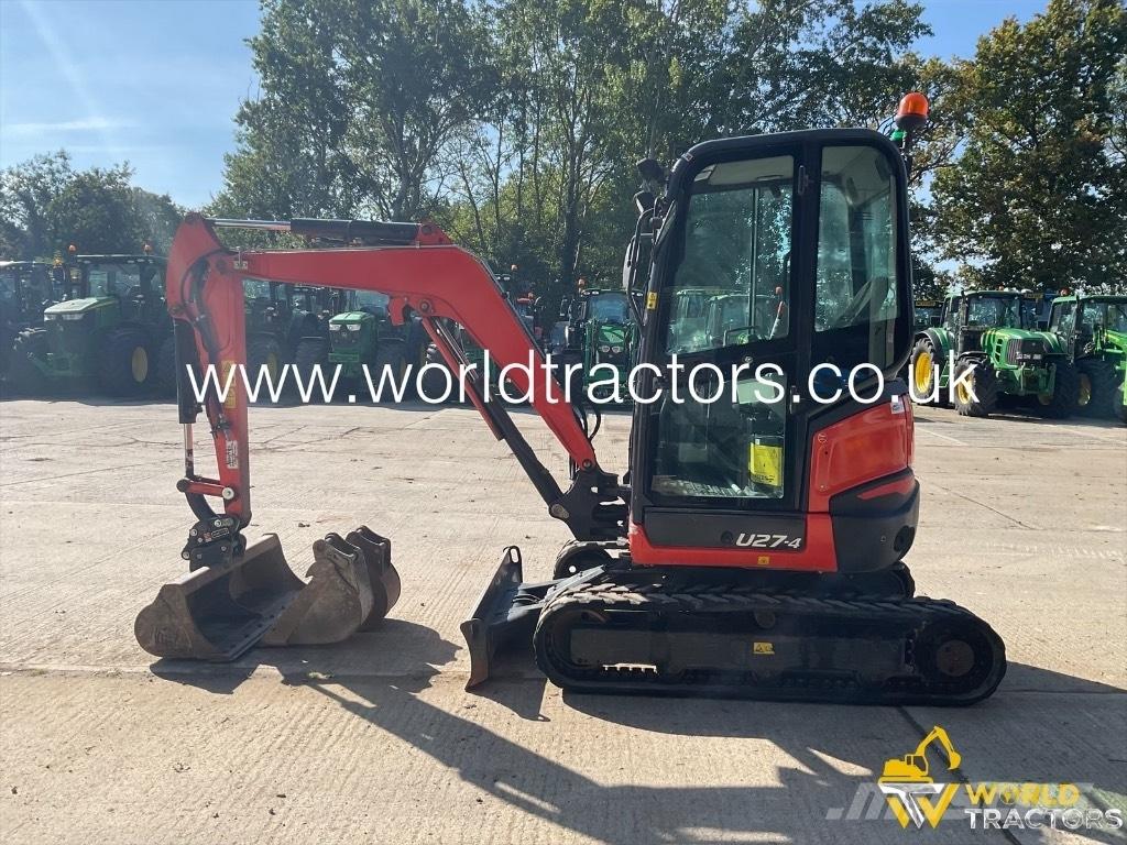 Kubota U 27-4 Miniescavatori