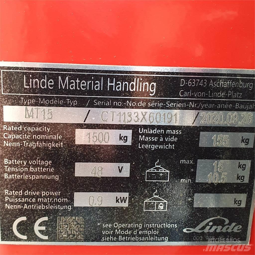 Linde MT15 Transpallet manuale