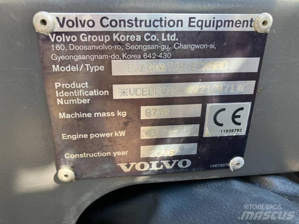 Volvo ECR 88 D Escavatori medi 7t - 12t