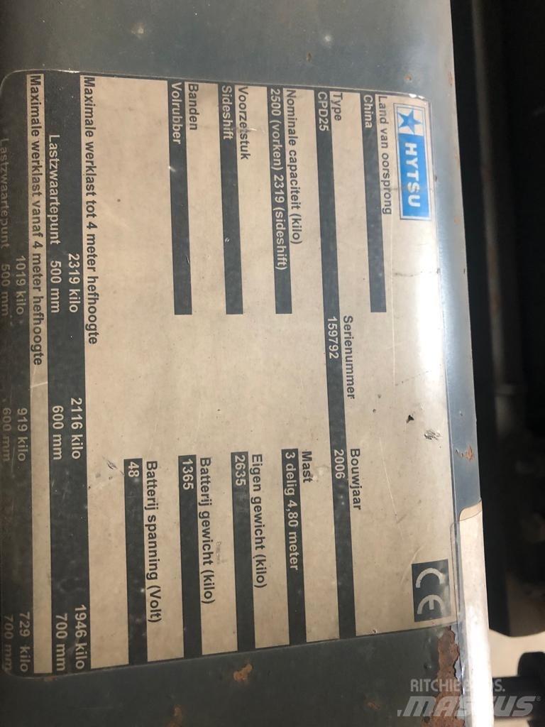 Hytsu CPD 25 Carrelli elevatori elettrici