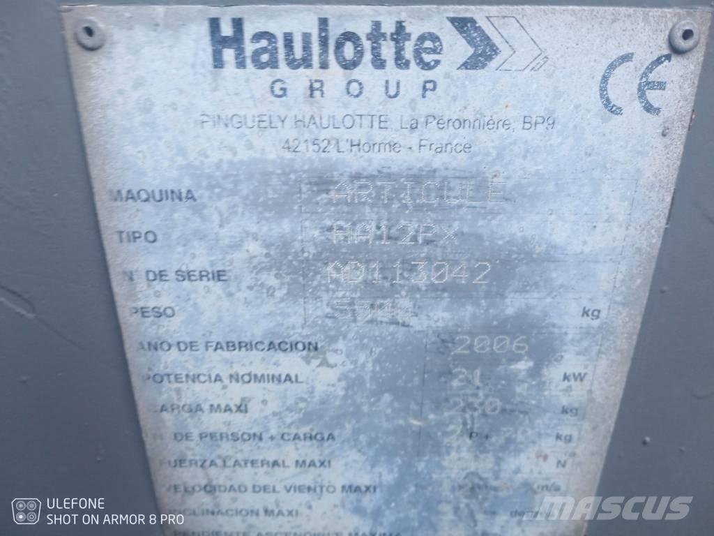 Haulotte HA 12 PX Piattaforme a braccio articolato