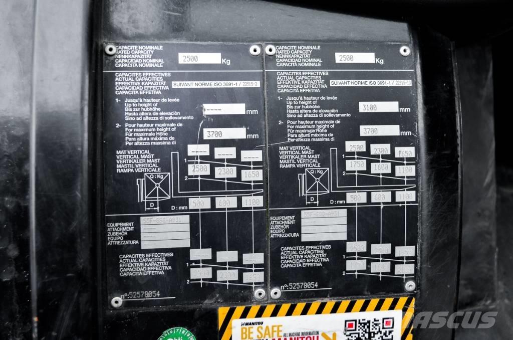 Manitou MC 25-4 D Carrelli elevatori diesel