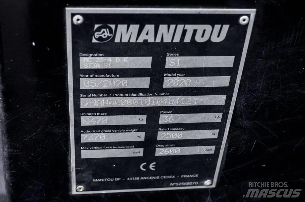 Manitou MC 25-4 D Carrelli elevatori diesel
