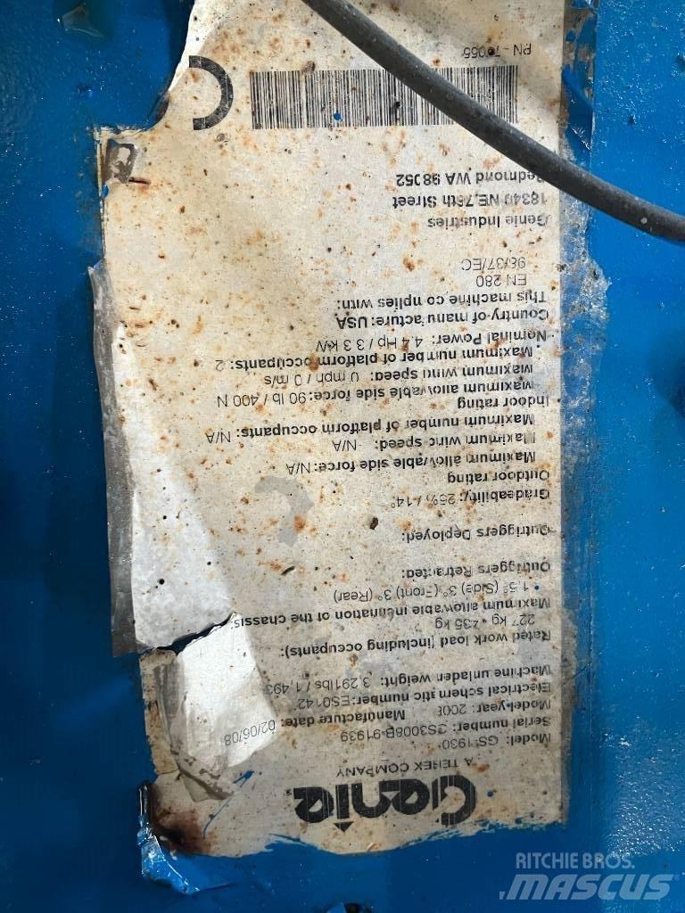 Genie GS 1930 Piattaforme a pantografo
