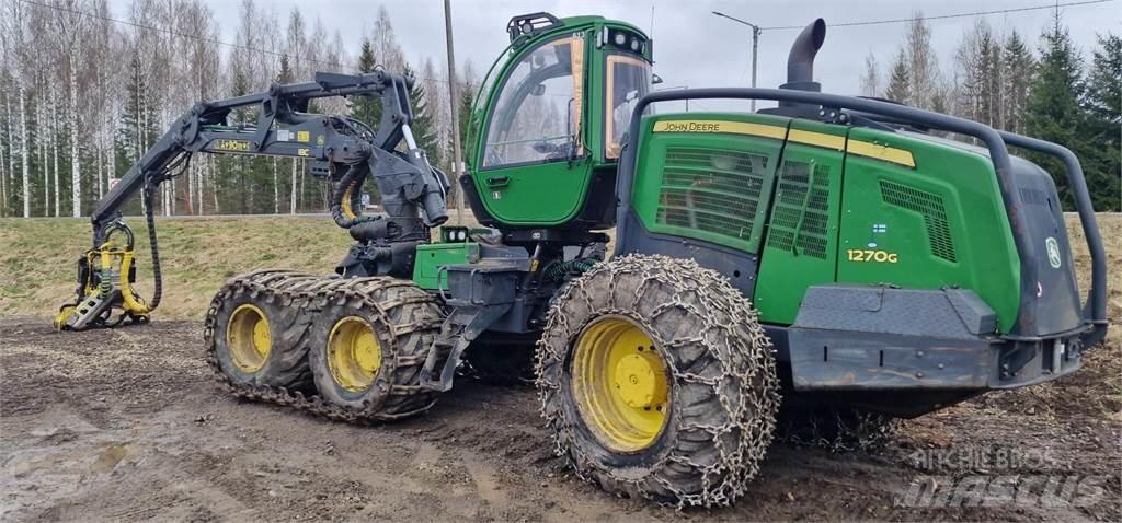 John Deere 1270G Abbattitrici, Disboscatrici