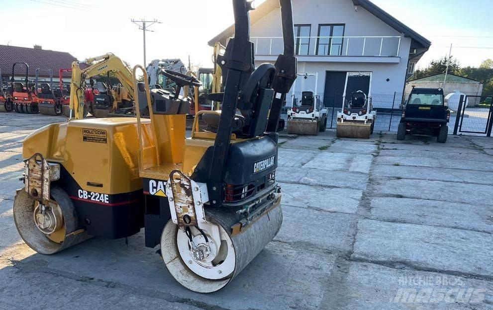 CAT CB 224 E Rulli a doppio tamburo