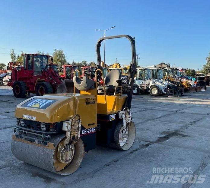 CAT CB 224 E Rulli a doppio tamburo