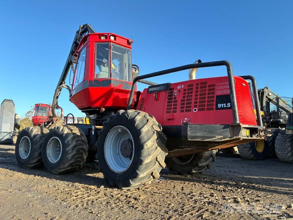 Komatsu 911.5 Abbattitrici, Disboscatrici