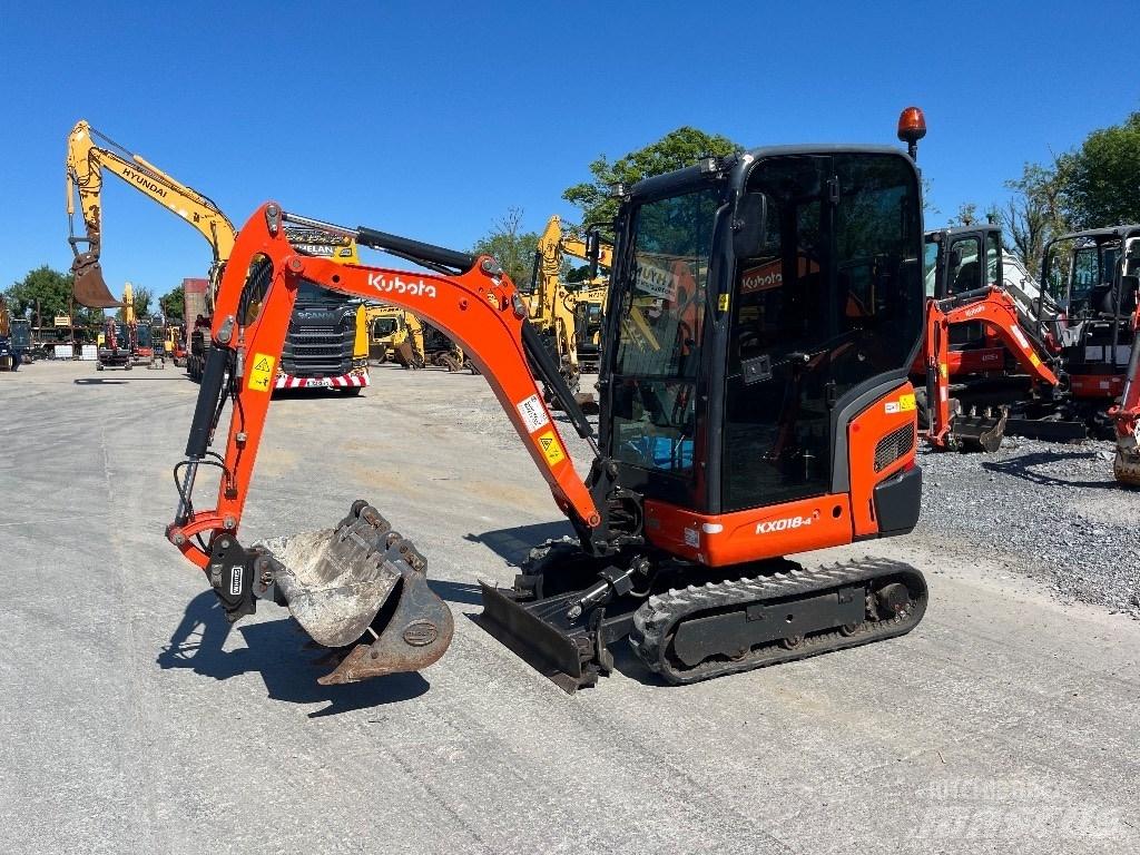 Kubota KX 018-4 Miniescavatori