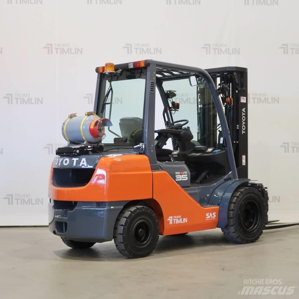 Toyota 02-8FGJF35 Carrelli elevatori GPL