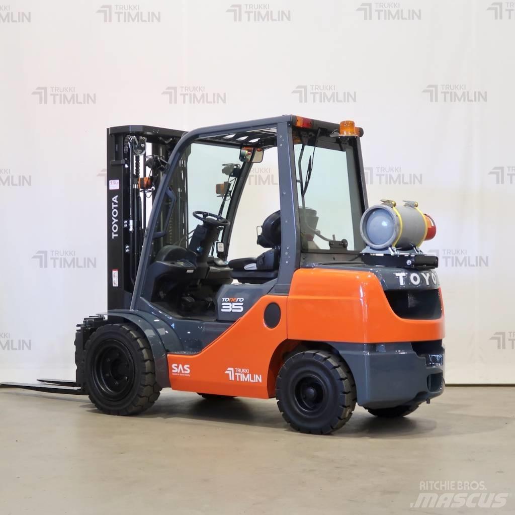 Toyota 02-8FGJF35 Carrelli elevatori GPL