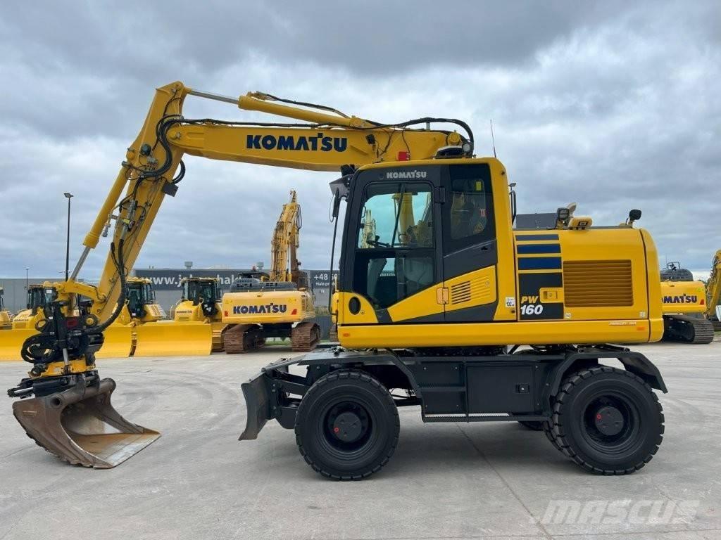 Komatsu PW 160-11 Escavatori gommati