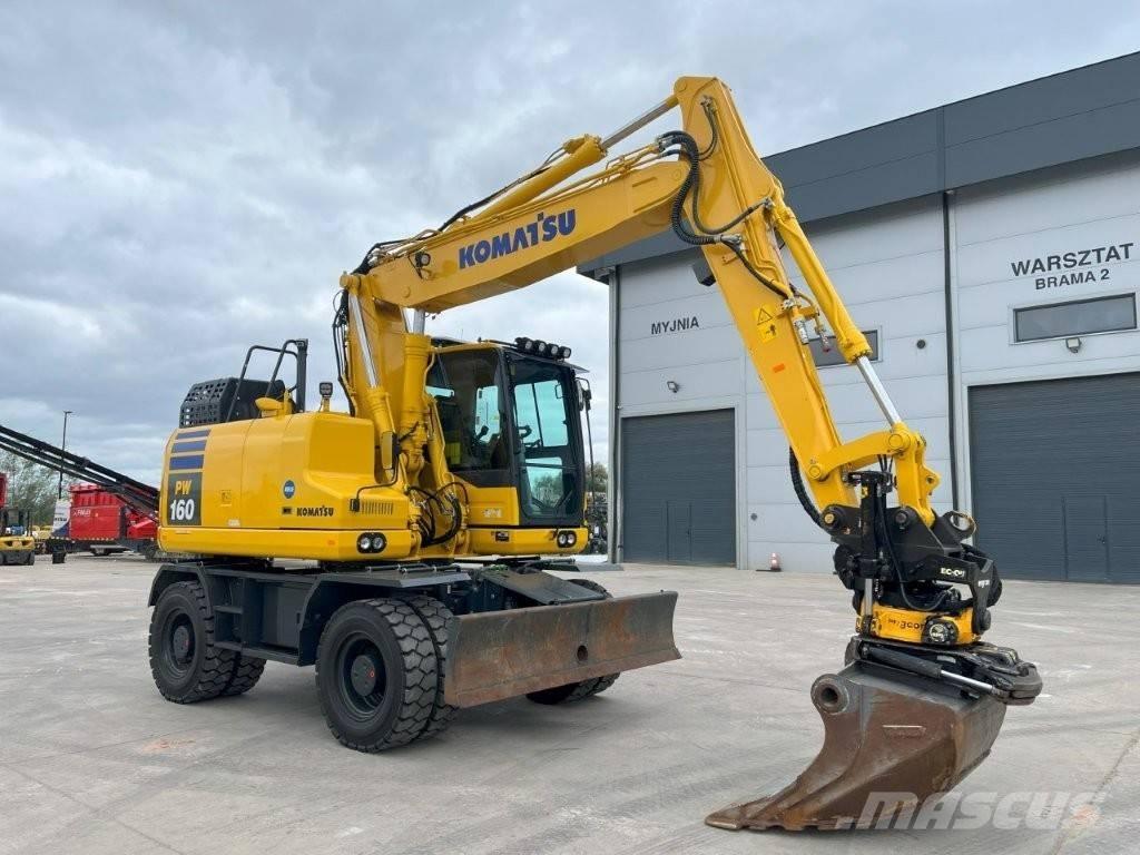 Komatsu PW 160-11 Escavatori gommati