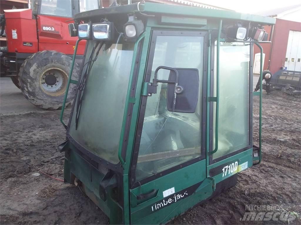 Timberjack 1710d Cabine e interni
