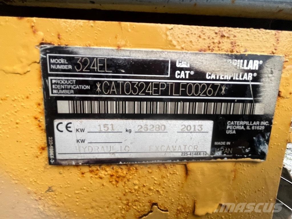 CAT 324 E Escavatori cingolati