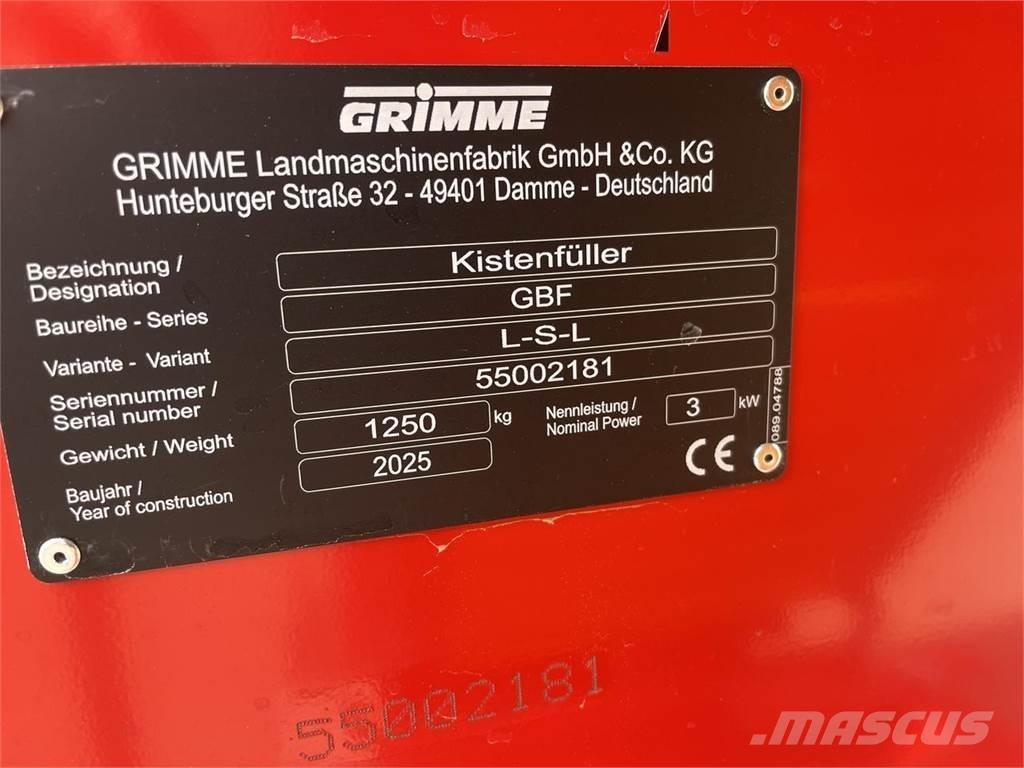 Grimme GBF LSL Caricatori da magazzino