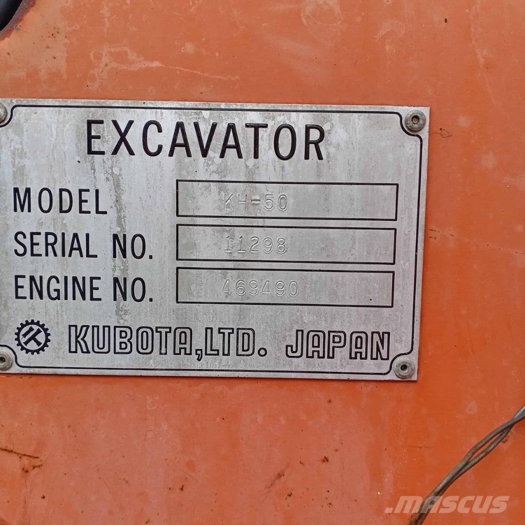 Kubota KH 50 Miniescavatori