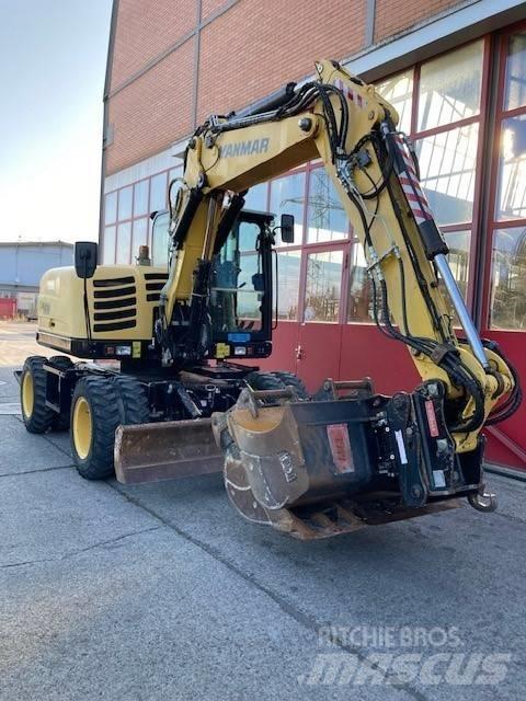 Yanmar B95W Escavatori gommati