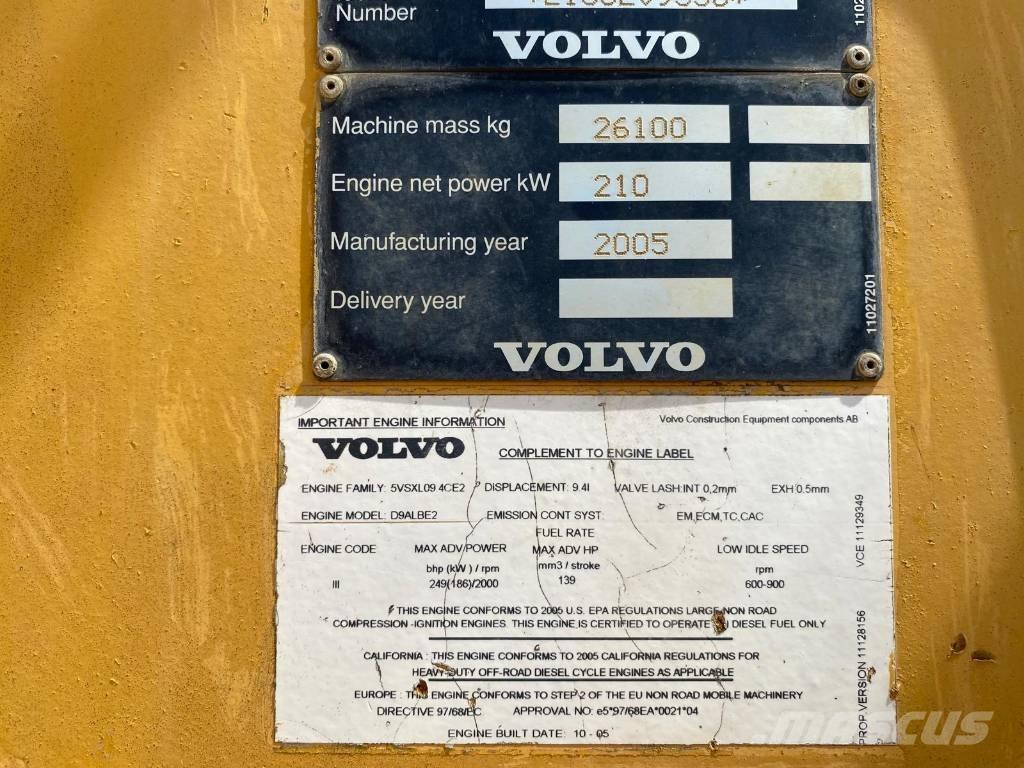 Volvo L 150 E Pale gommate