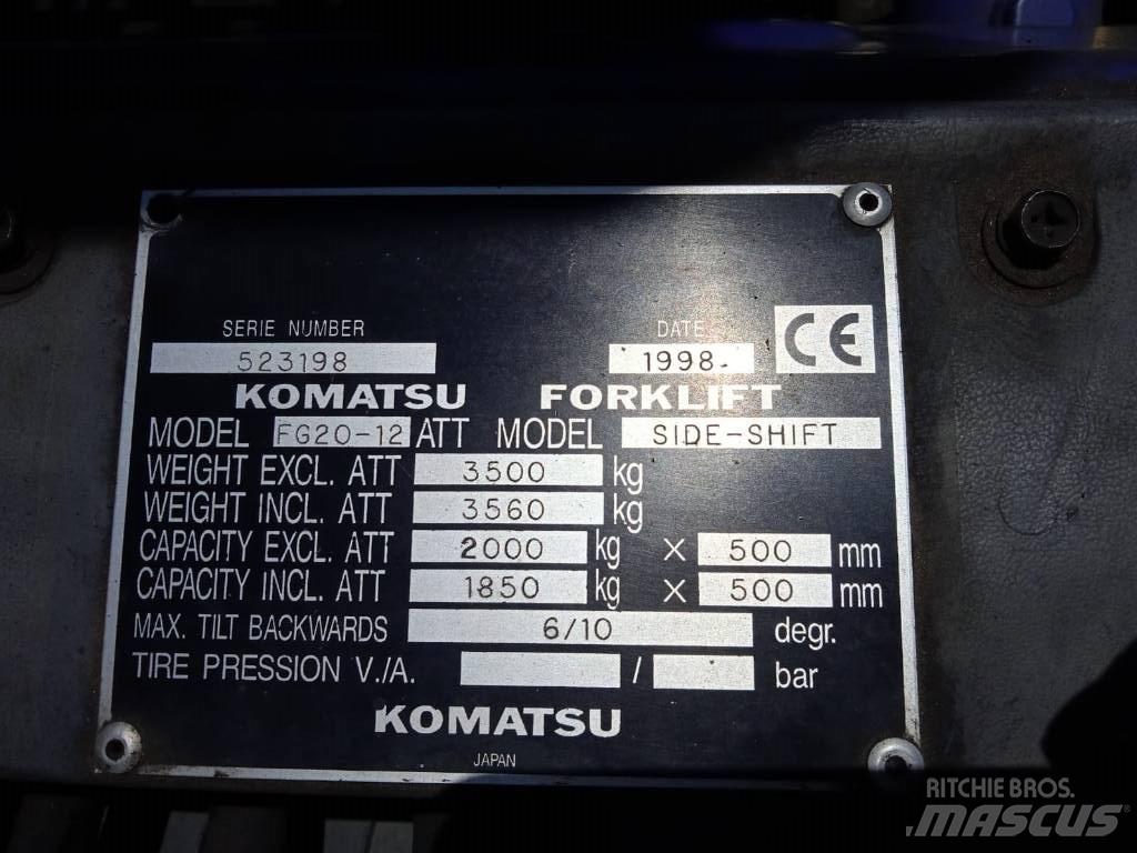 Komatsu FG20-12 Carrelli elevatori GPL