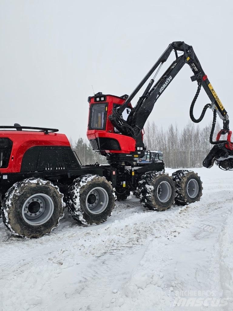 Komatsu 931 XC Abbattitrici, Disboscatrici