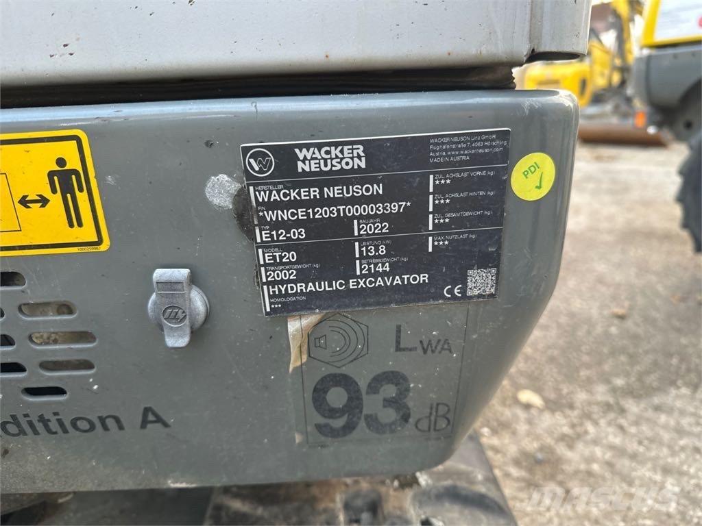 Wacker Neuson ET20 Escavatori cingolati