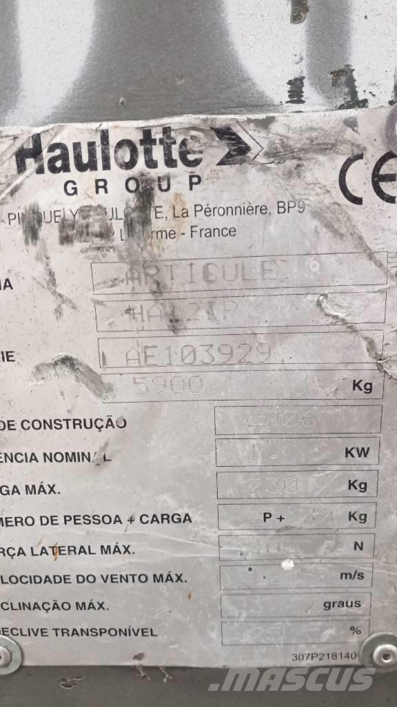 Haulotte HA 12 IP Piattaforme a braccio articolato