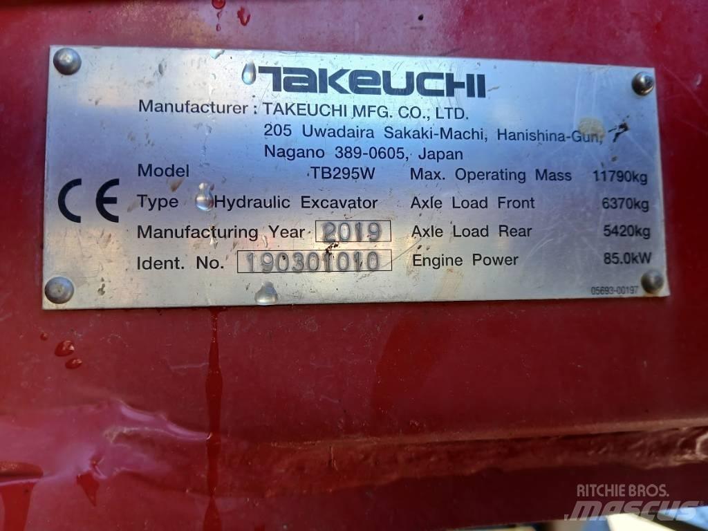Takeuchi TB 295 W Escavatori gommati