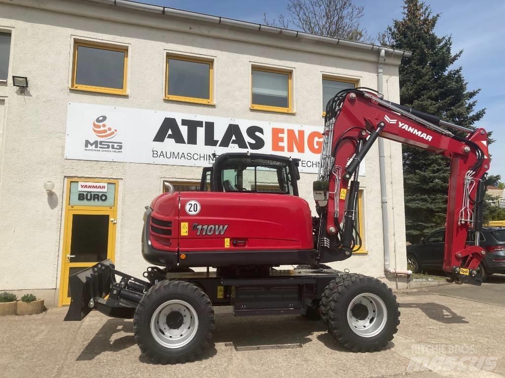 Yanmar B 110 W Escavatori gommati