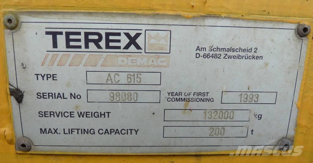 Demag AC 615 Gru per tutti i terreni