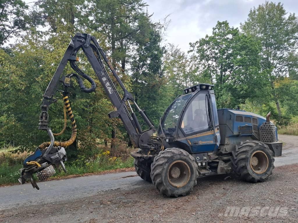 Rottne H8D Abbattitrici, Disboscatrici