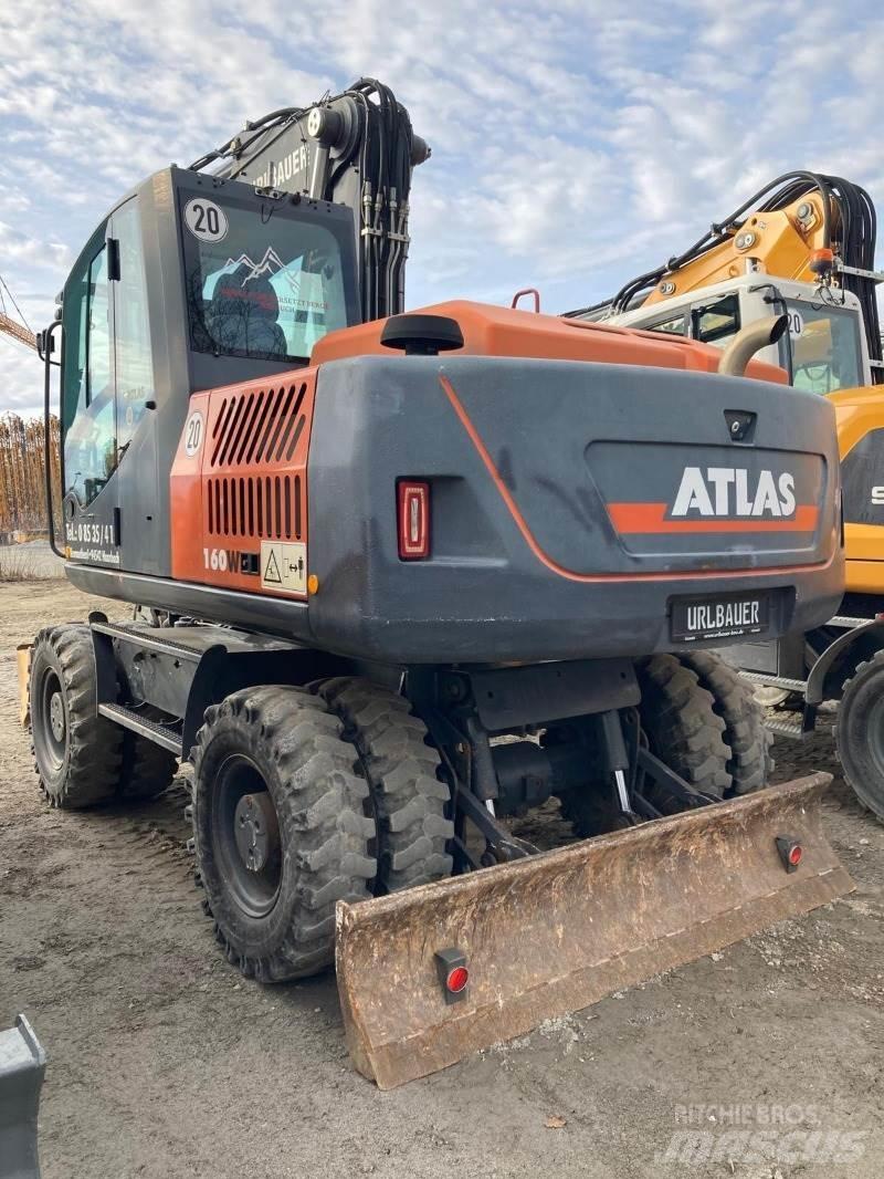 Atlas 160W Escavatori gommati