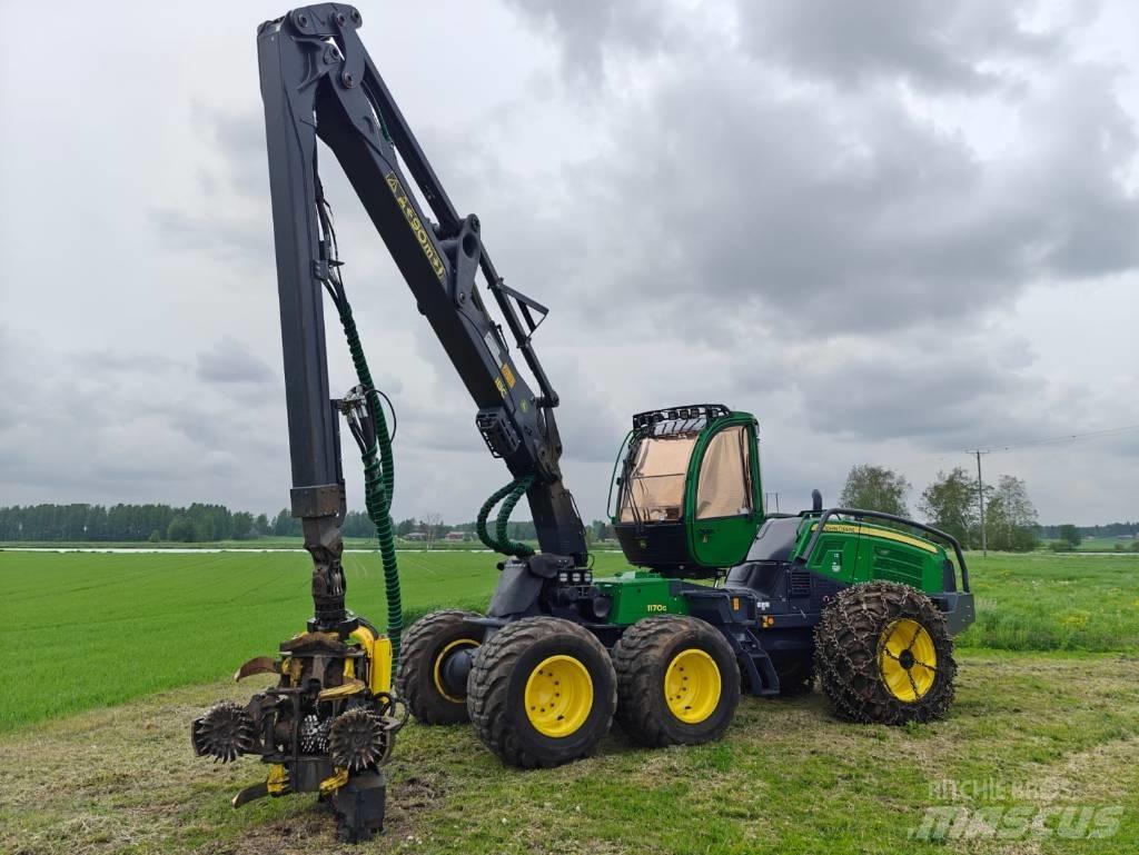John Deere 1170 G Abbattitrici, Disboscatrici