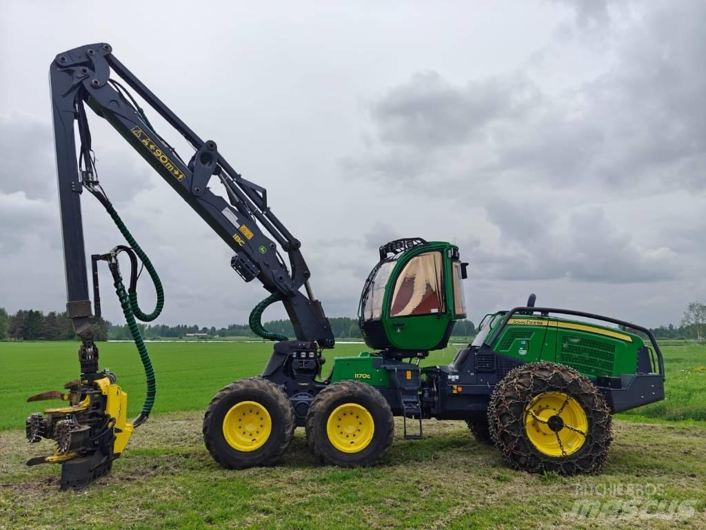 John Deere 1170 G Abbattitrici, Disboscatrici