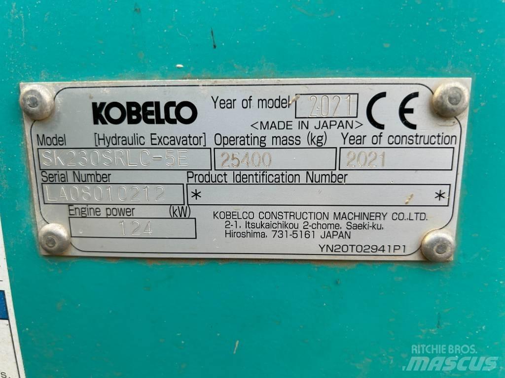 Kobelco SK 230 NLC-5 Escavatori cingolati