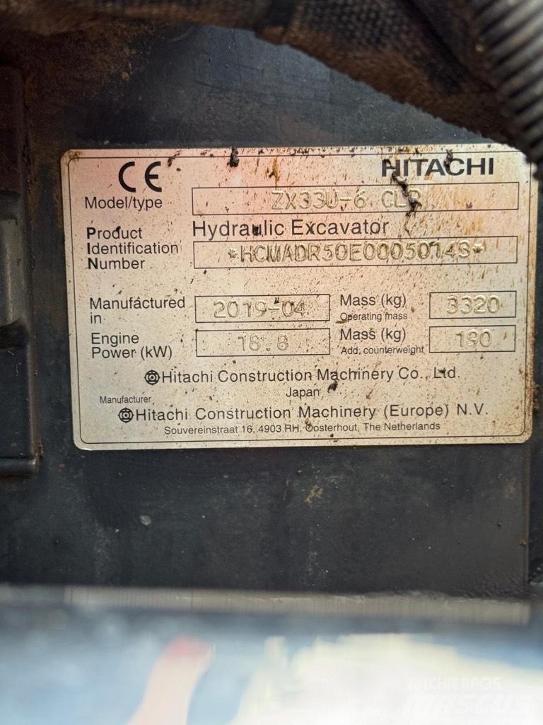 Hitachi ZX 33 U-6 Miniescavatori