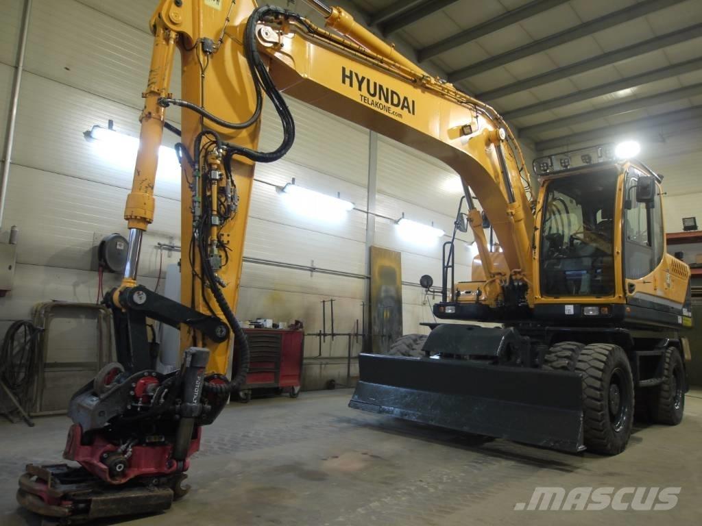 Hyundai R 160 W-9A Escavatori gommati