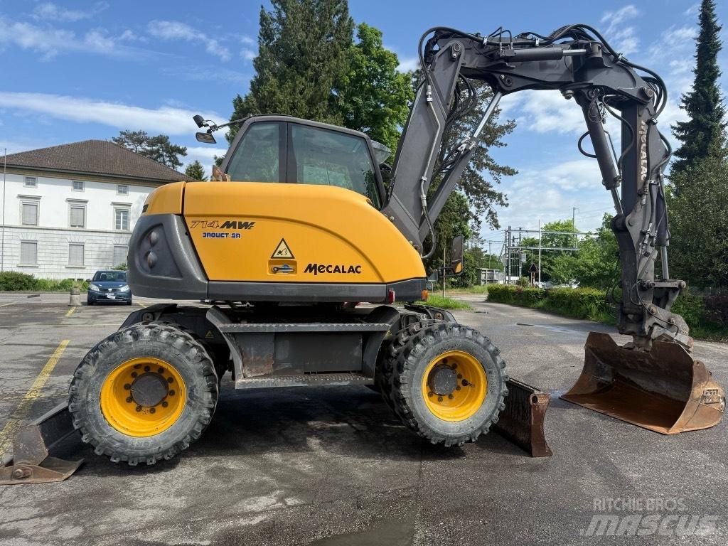 Mecalac 714 MW Escavatori gommati