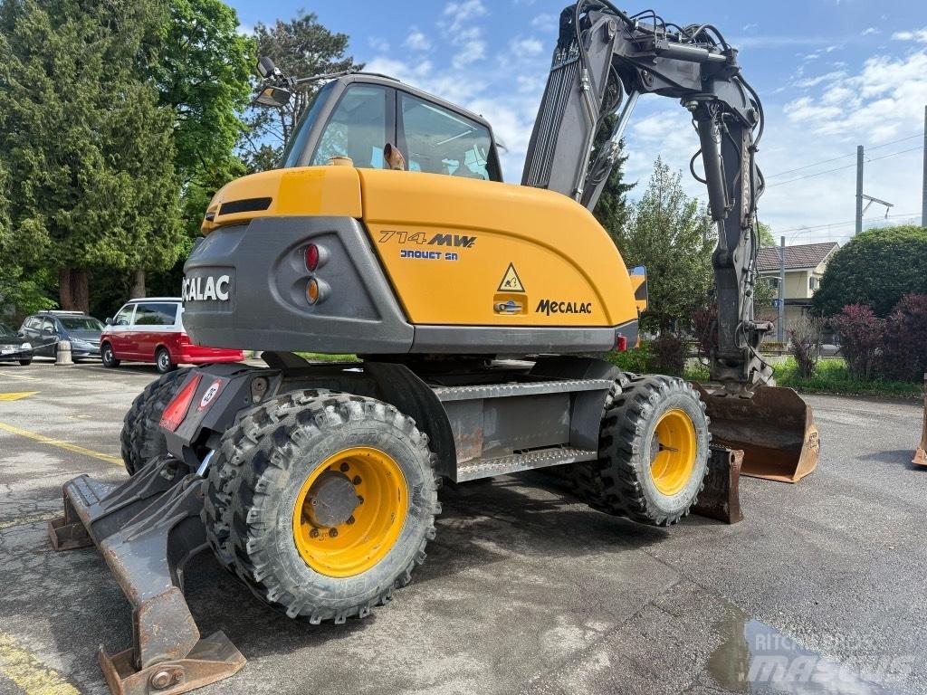 Mecalac 714 MW Escavatori gommati