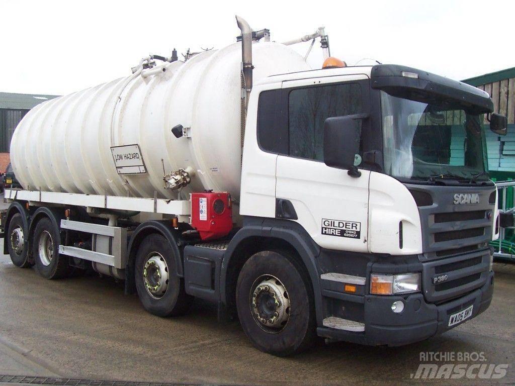 Scania P 380 Camion autospurgo