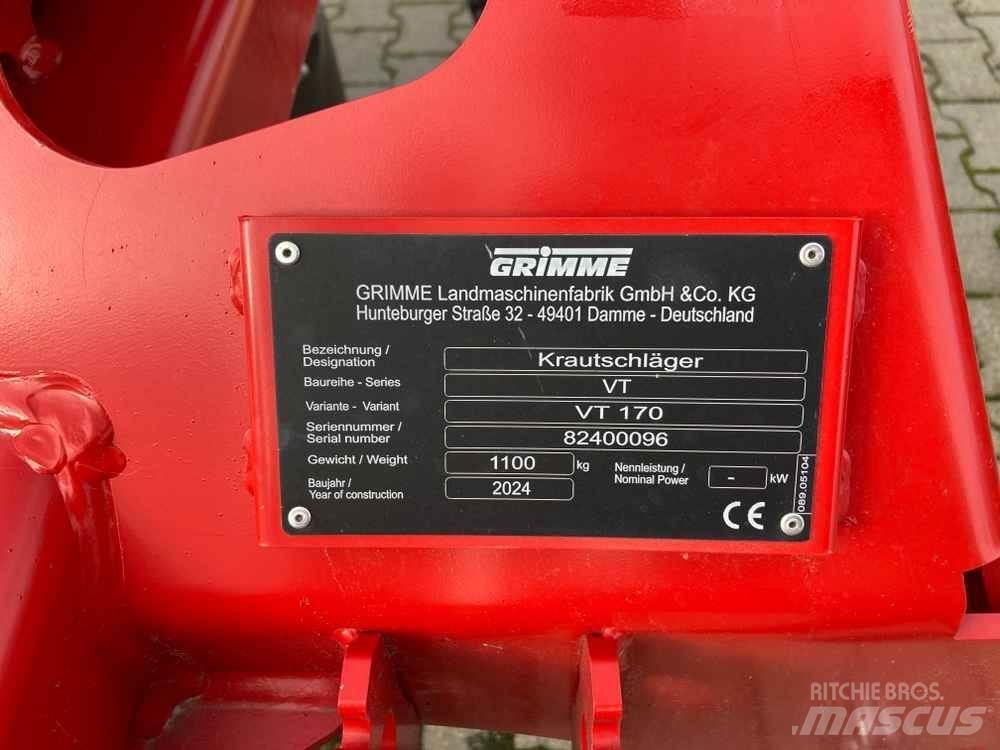 Grimme VT 170 Agricoltura - Altro