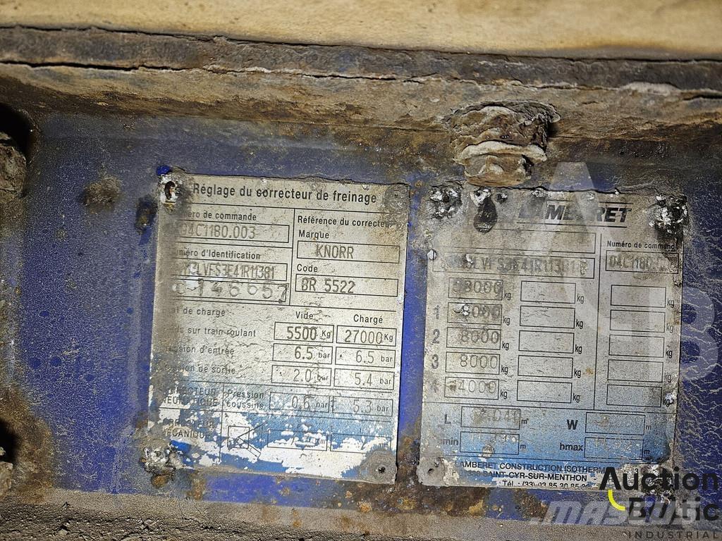 Lamberet YS-2P5 Semirimorchi tautliner