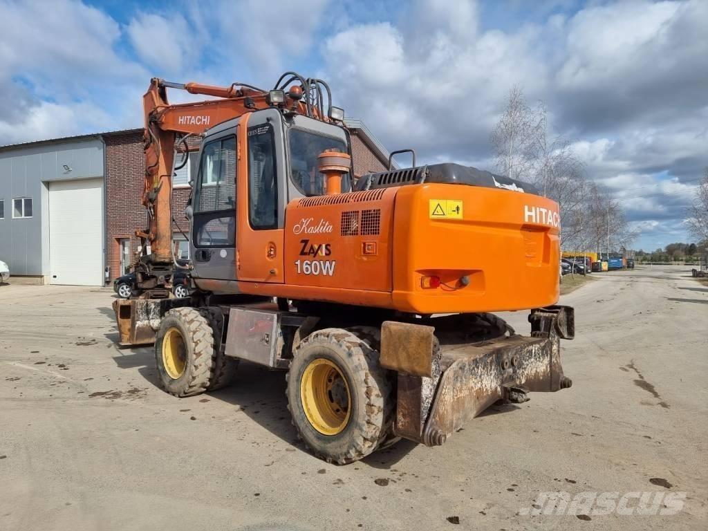 Hitachi ZX 160 W Escavatori gommati