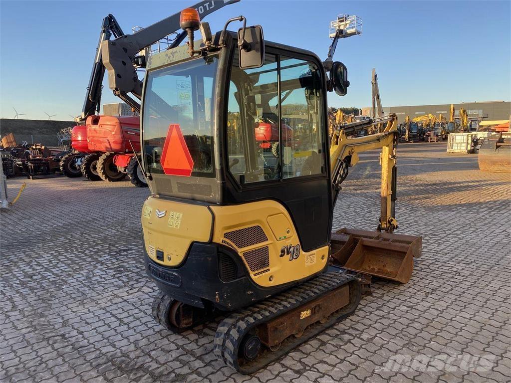 Yanmar SV18 Escavatori gommati