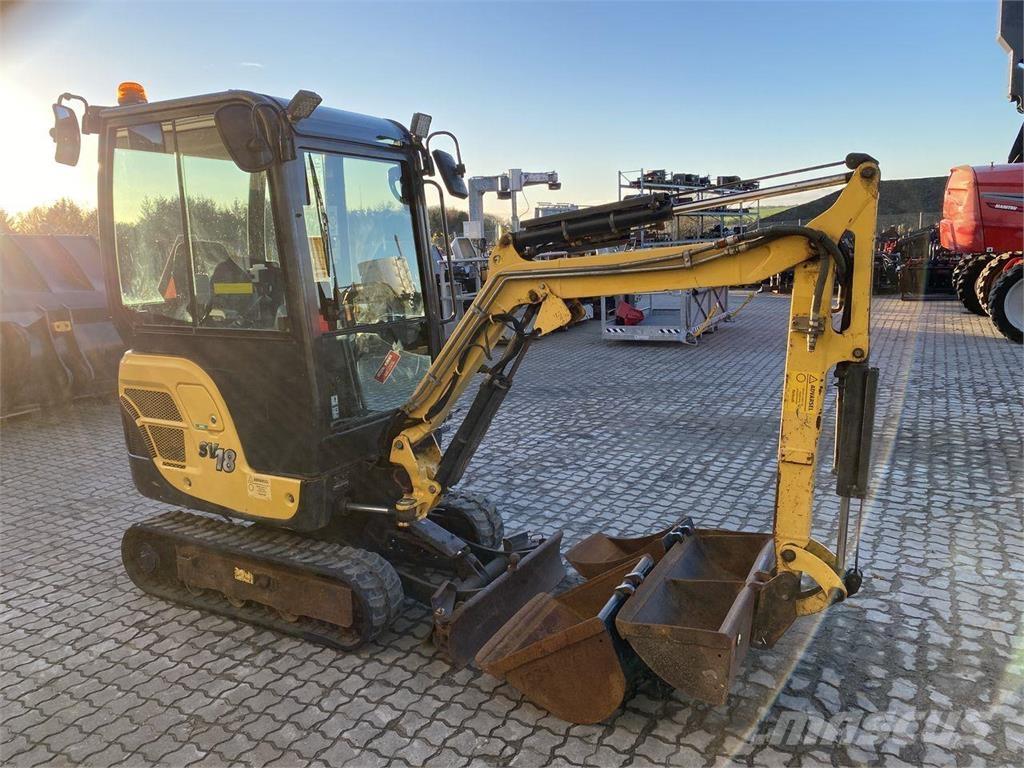 Yanmar SV18 Escavatori gommati